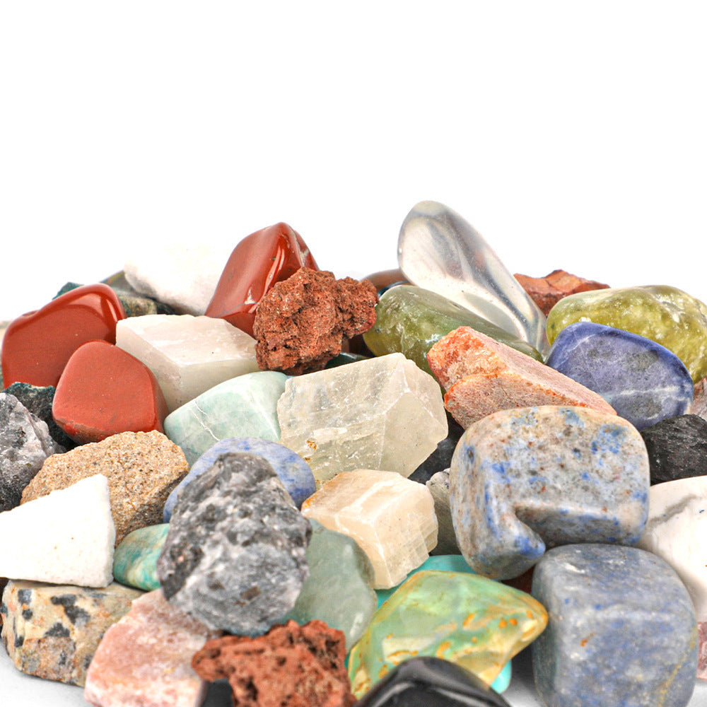 Rock For Kids: 36-Piece Geology Kit with Learning Guide for Kids Aged 6+