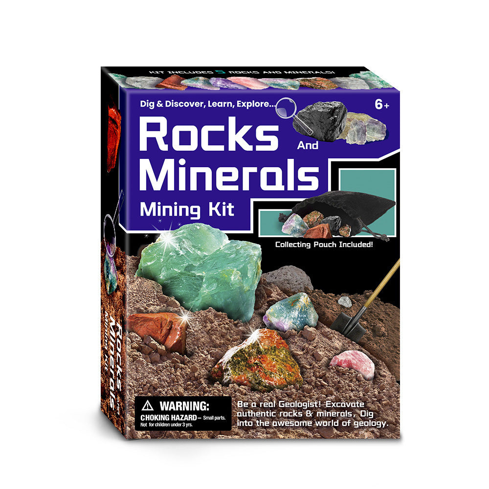 Dig & Discover Crystal Geology Kit - STEM Science Toy