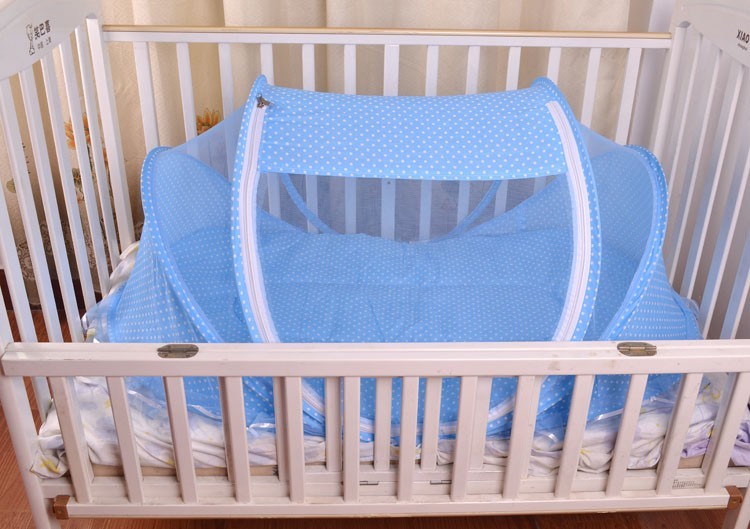 Foldable Baby Mosquito Net With Pillow