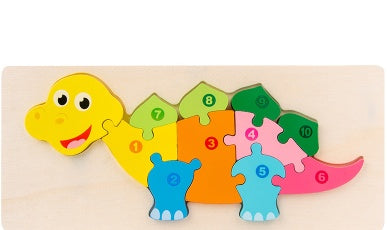 Kids Animal Number Puzzle