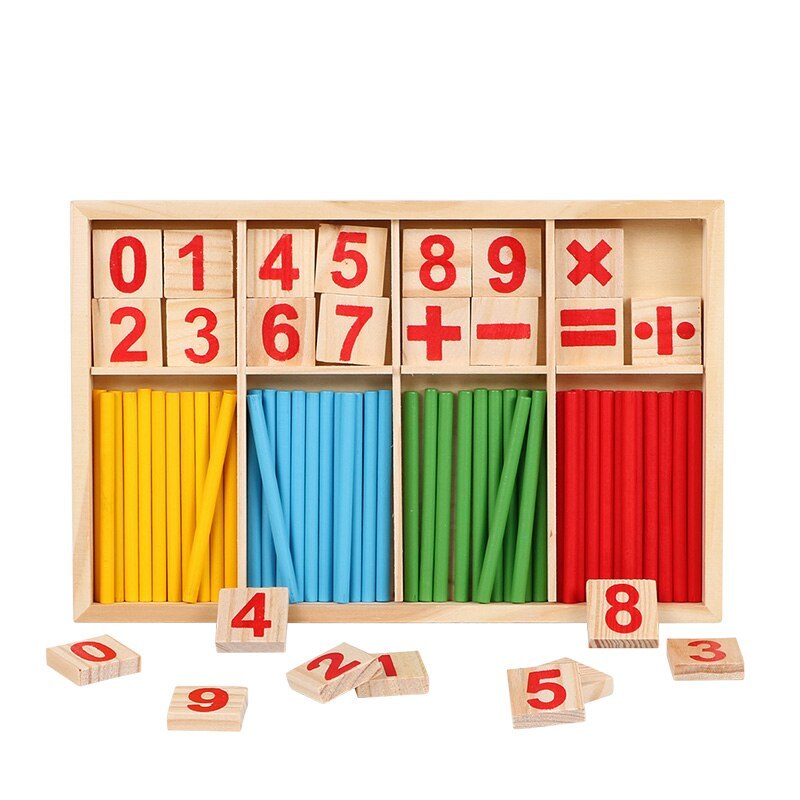 Montessori Wooden Math Toy for Early Learning