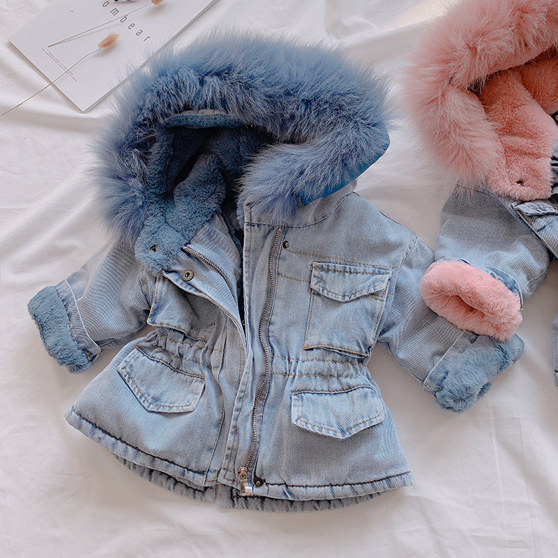 Denim Coat for Girls