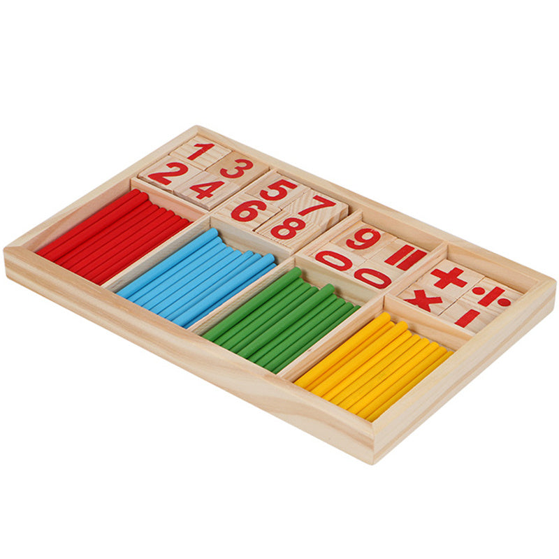 Montessori Wooden Math Toy for Early Learning