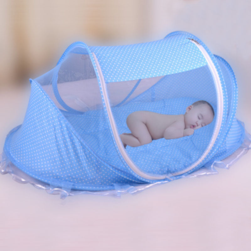 Foldable Baby Mosquito Net With Pillow