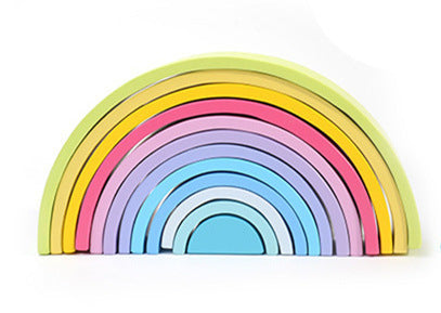 12-Piece Rainbow Bridge Jigsaw Puzzle