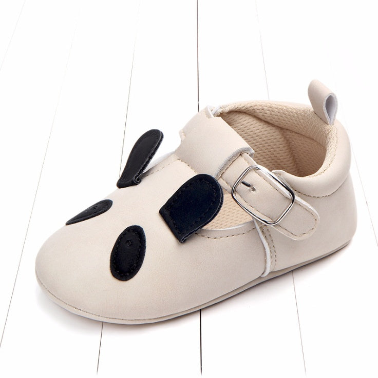 Cartoon Animal Baby Shoes with Non-Slip Soft Bottom