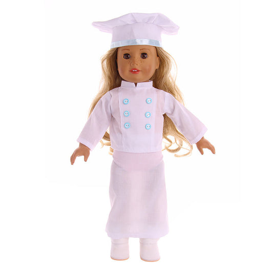 American Girl Doll Chef Outfit & Accessories