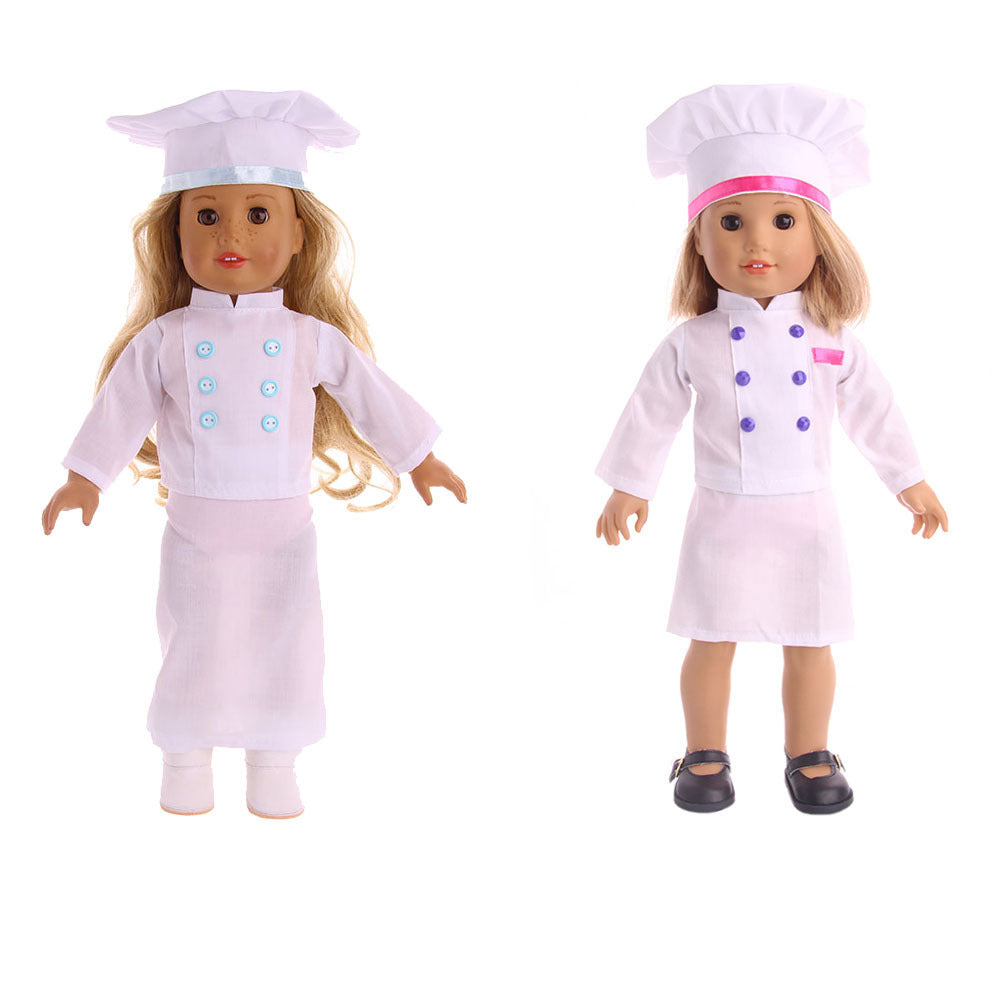 American Girl Doll Chef Outfit & Accessories