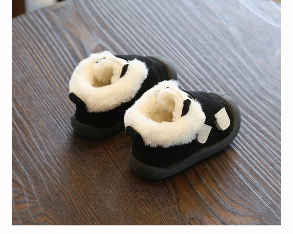 Children's Velvet Cotton Shoes