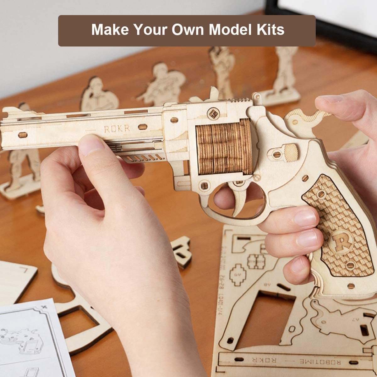 Gun Blocks Building Kit Toy for Kids