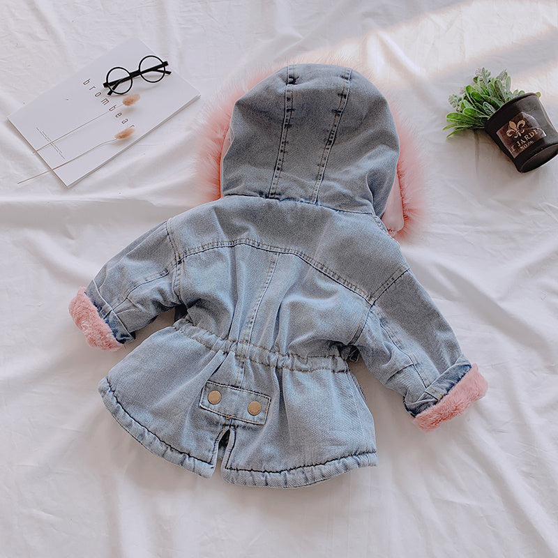 Denim Coat for Girls