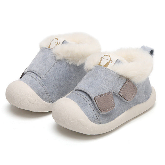 Children's Velvet Cotton Shoes