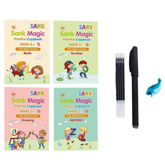 Sank Magic No-Erase English Practice Copybook for Kids