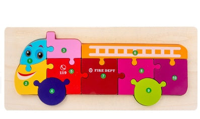 Kids Animal Number Puzzle