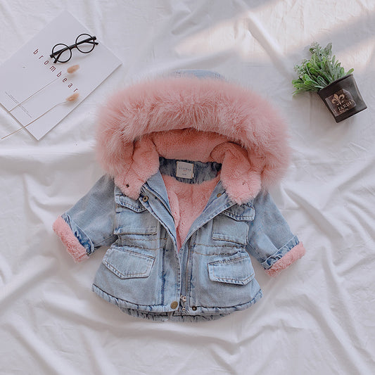 Denim Coat for Girls