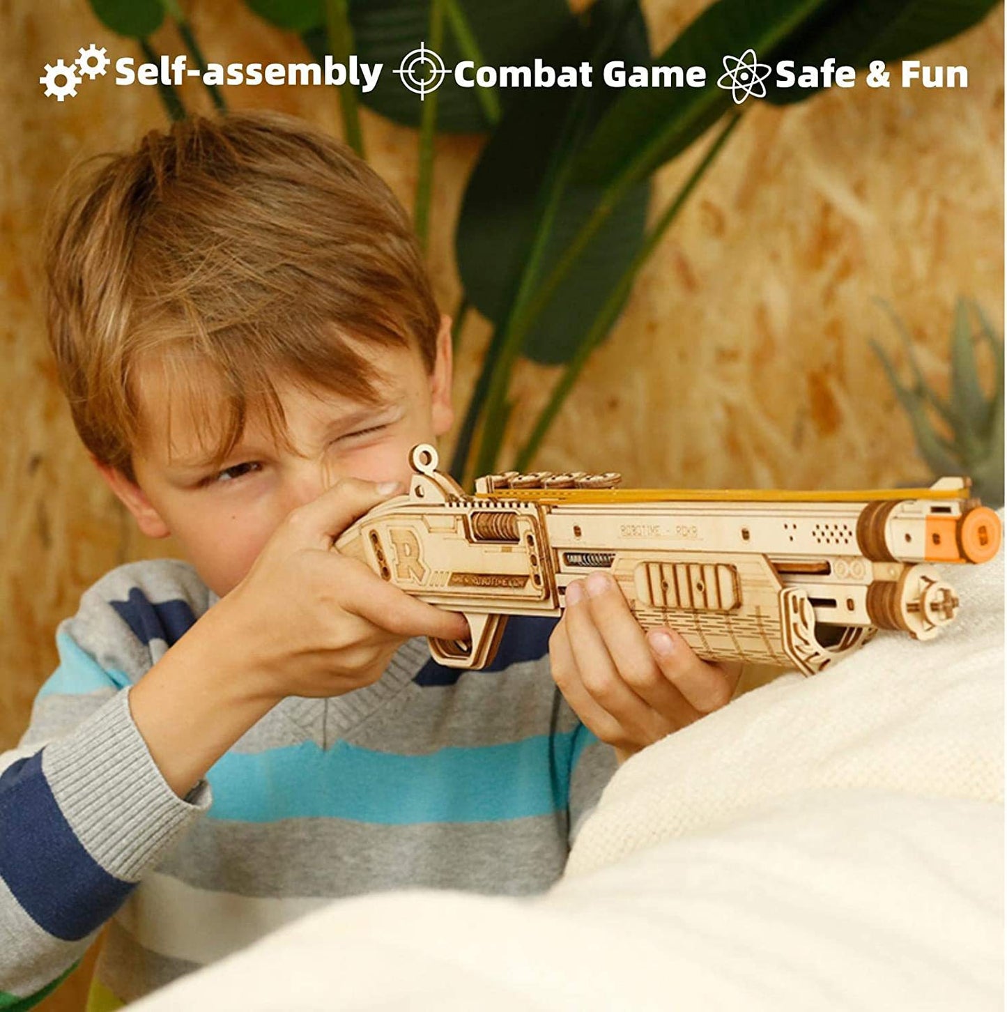 Gun Blocks Building Kit Toy for Kids