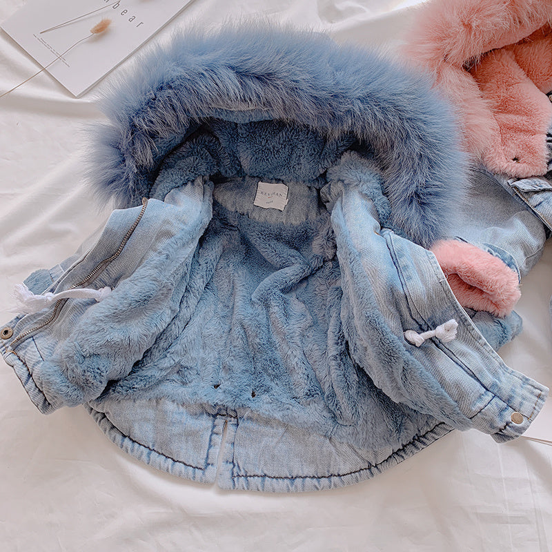 Denim Coat for Girls