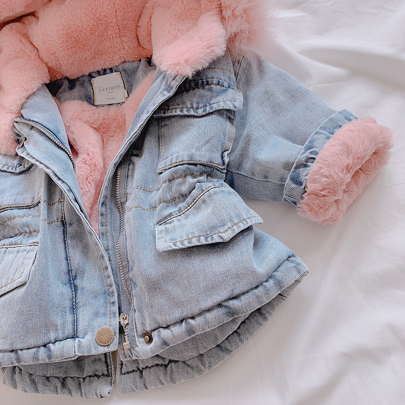 Denim Coat for Girls