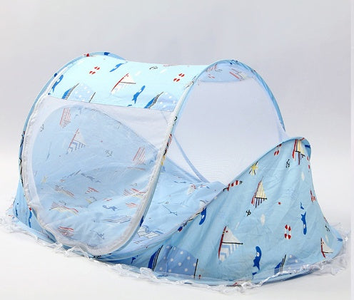 Foldable Baby Mosquito Net With Pillow