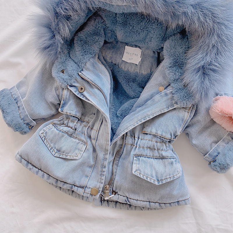 Denim Coat for Girls