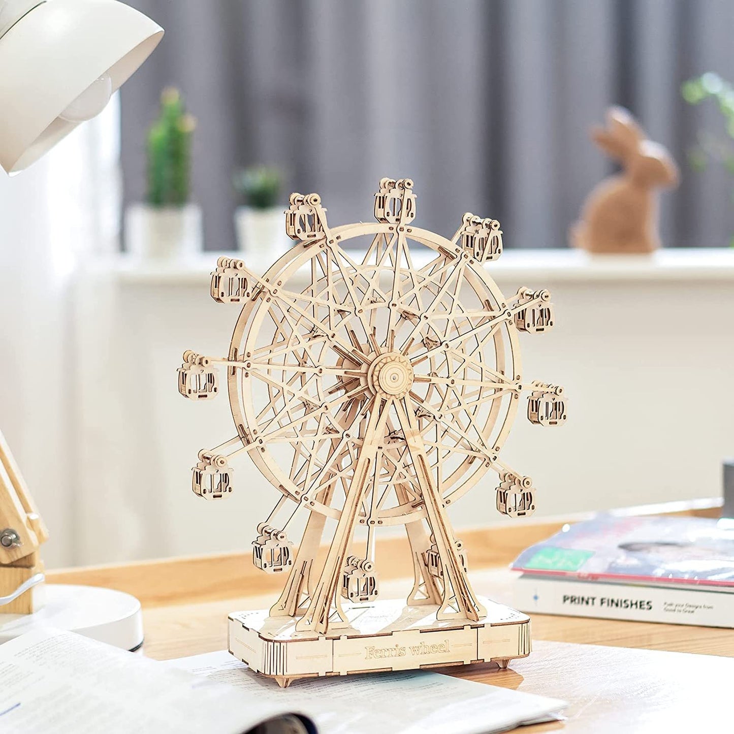 DIY Rotatable Ferris Wheel Music Toy