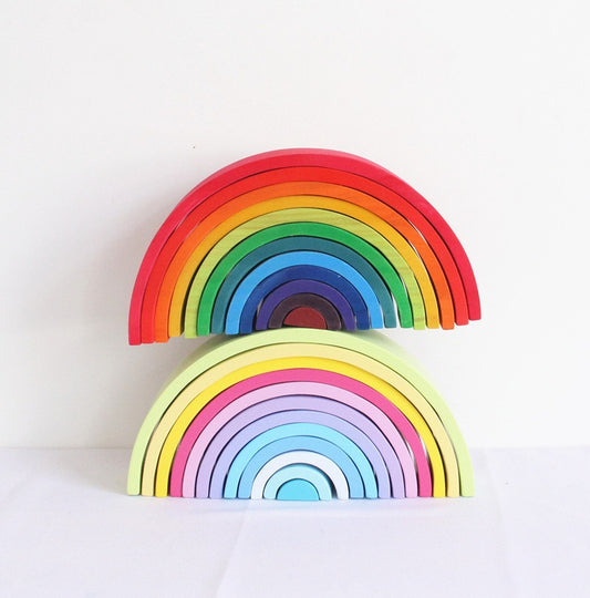 12-Piece Rainbow Bridge Jigsaw Puzzle