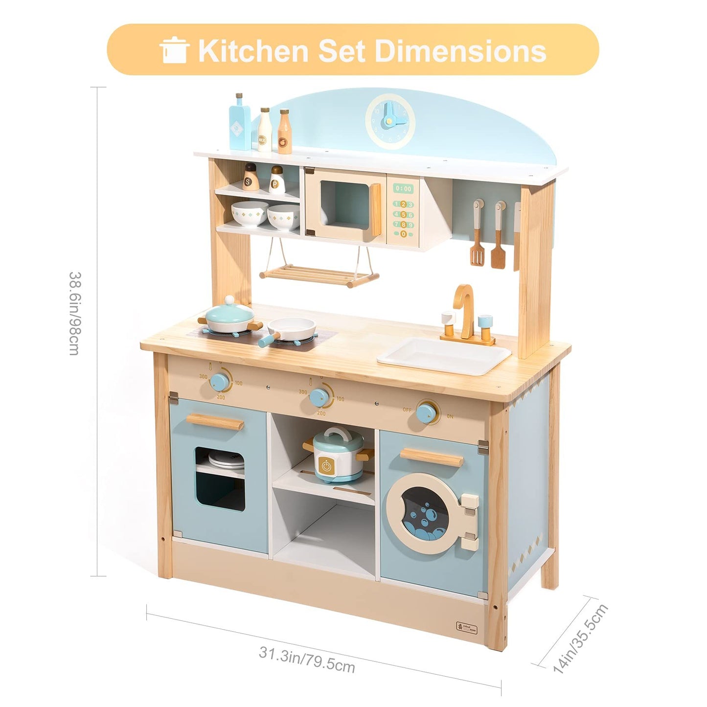 DIY Kids’ Play Kitchen Cooking Set