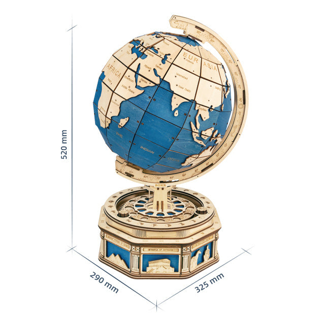 567pc 3D Wooden Globe Puzzle