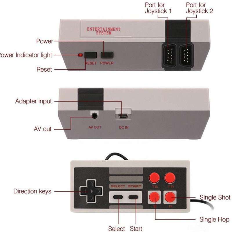 Retro Game Console