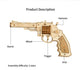 Robotime ROKR 3D Wooden Revolver Puzzle Toy