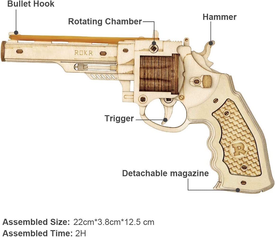 Gun Blocks Building Kit Toy for Kids