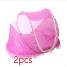 Foldable Baby Mosquito Net With Pillow