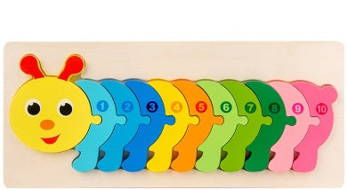 Kids Animal Number Puzzle