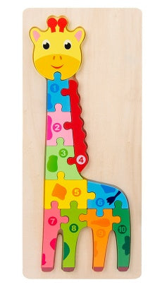 Kids Animal Number Puzzle