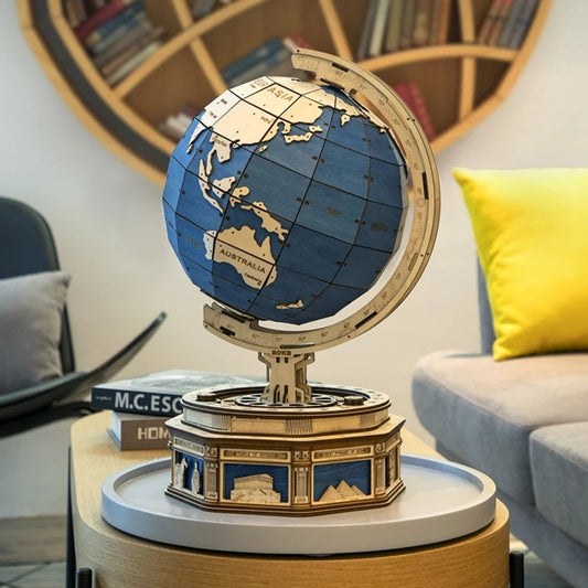 567pc 3D Wooden Globe Puzzle