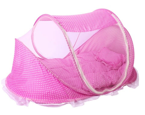 Foldable Baby Mosquito Net With Pillow