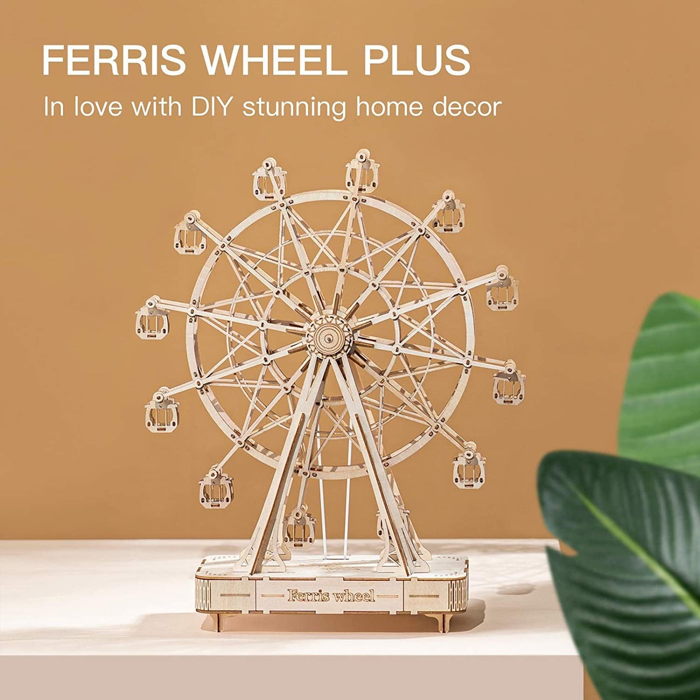 DIY Rotatable Ferris Wheel Music Toy