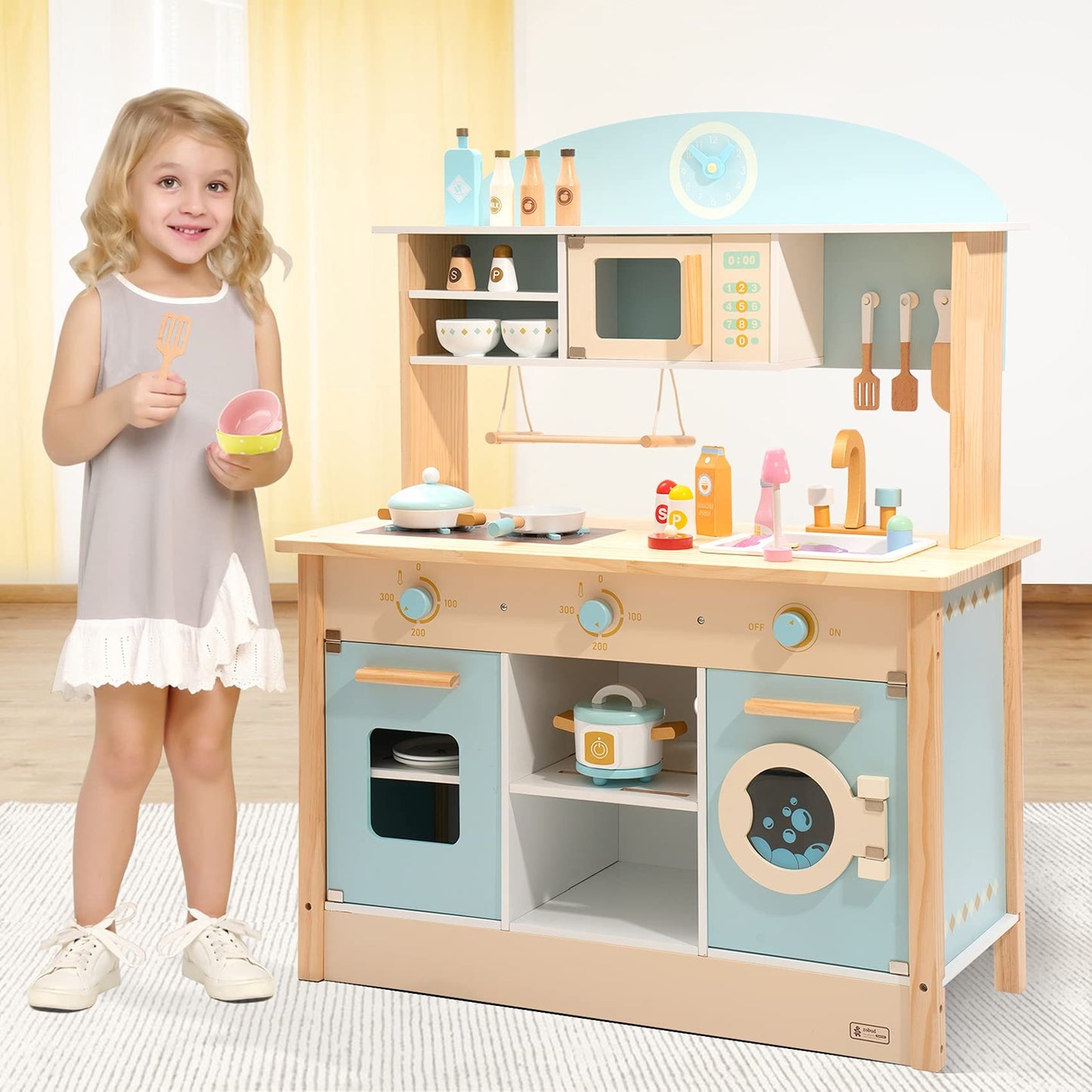 DIY Kids’ Play Kitchen Cooking Set