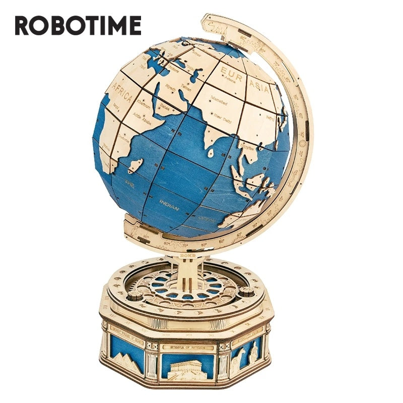 567pc 3D Wooden Globe Puzzle