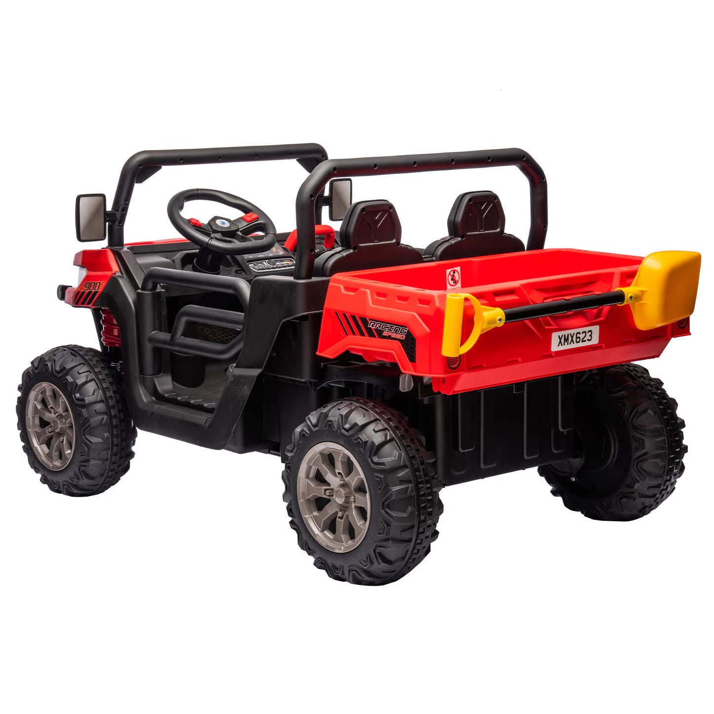 24V 2-Seater Electric Ride-On Dump Truck with Remote Control