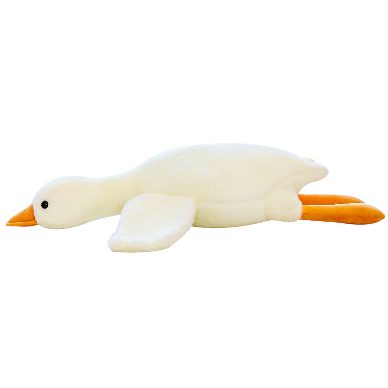 Adorable Big White Goose Plush Pillow